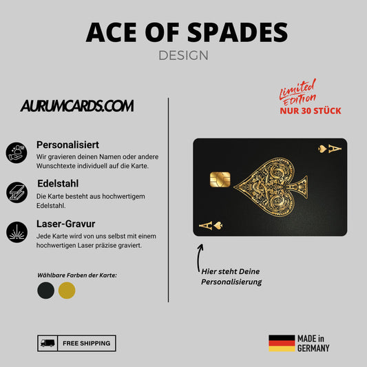 Ace of Spades Design