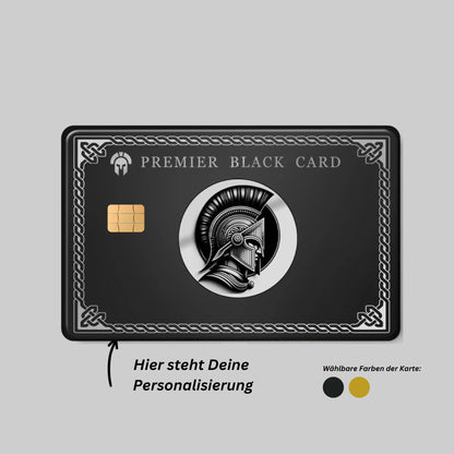 Black Card Design