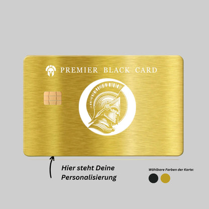 Black Card Design