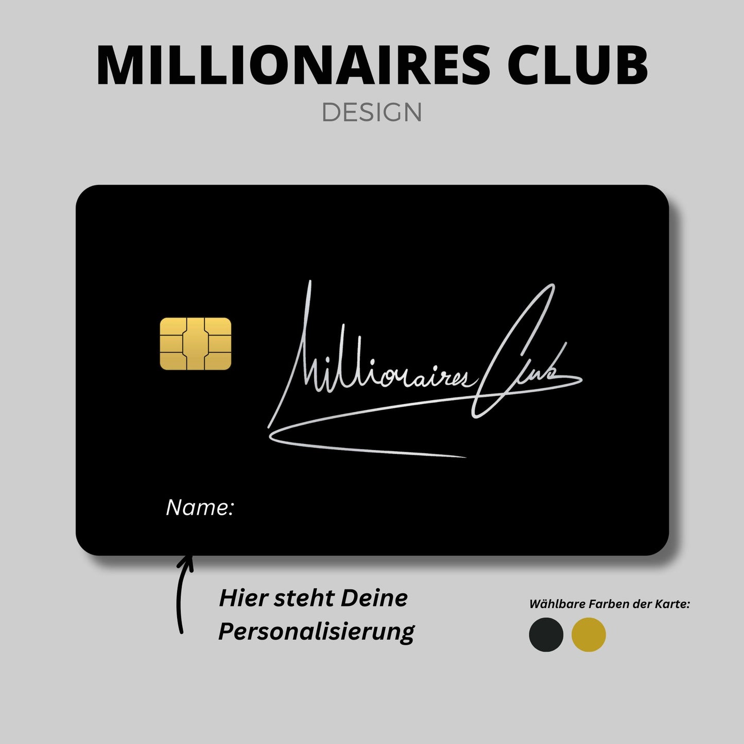 Millionaires Club Design