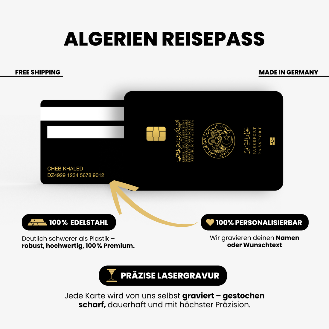 Algerien Reisepass