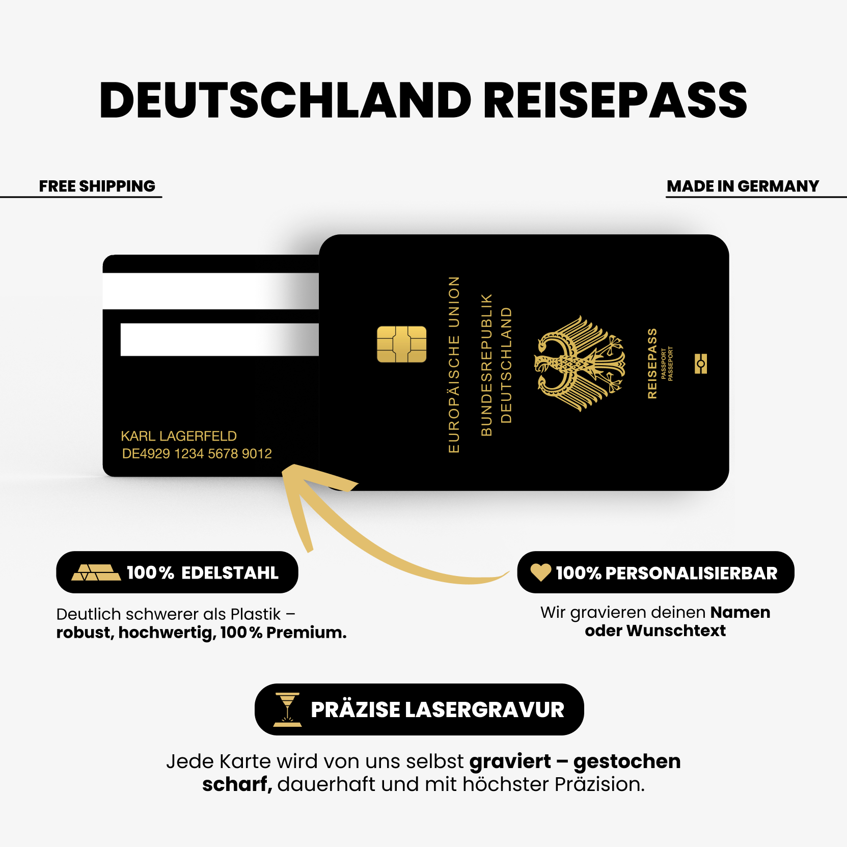Deutschland Reisepass