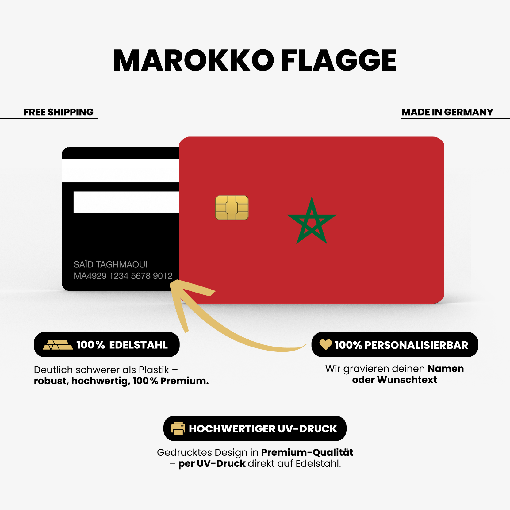 Marokko Flagge