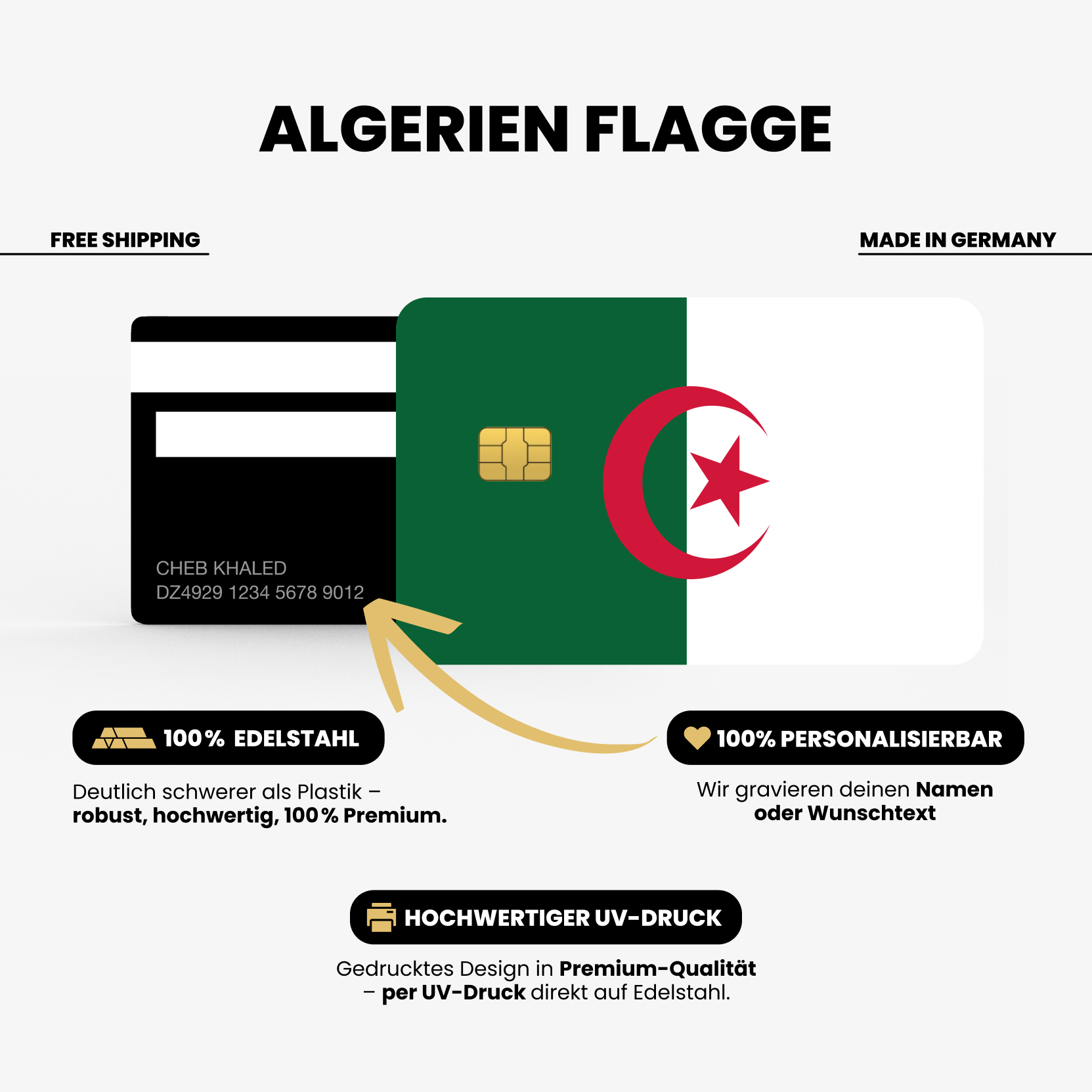 Algerien Flagge