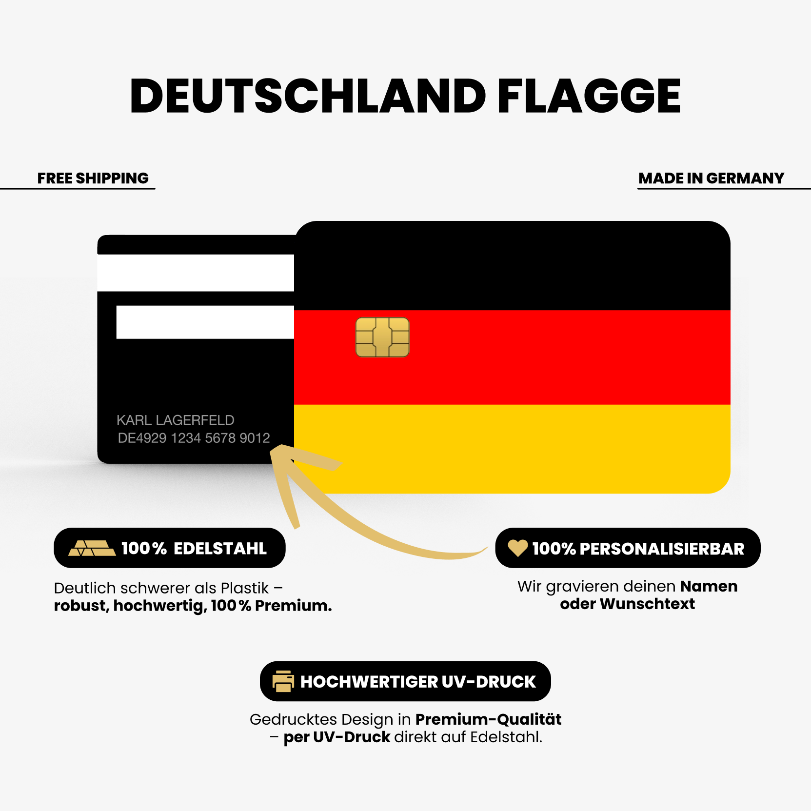 Deutschland Flagge