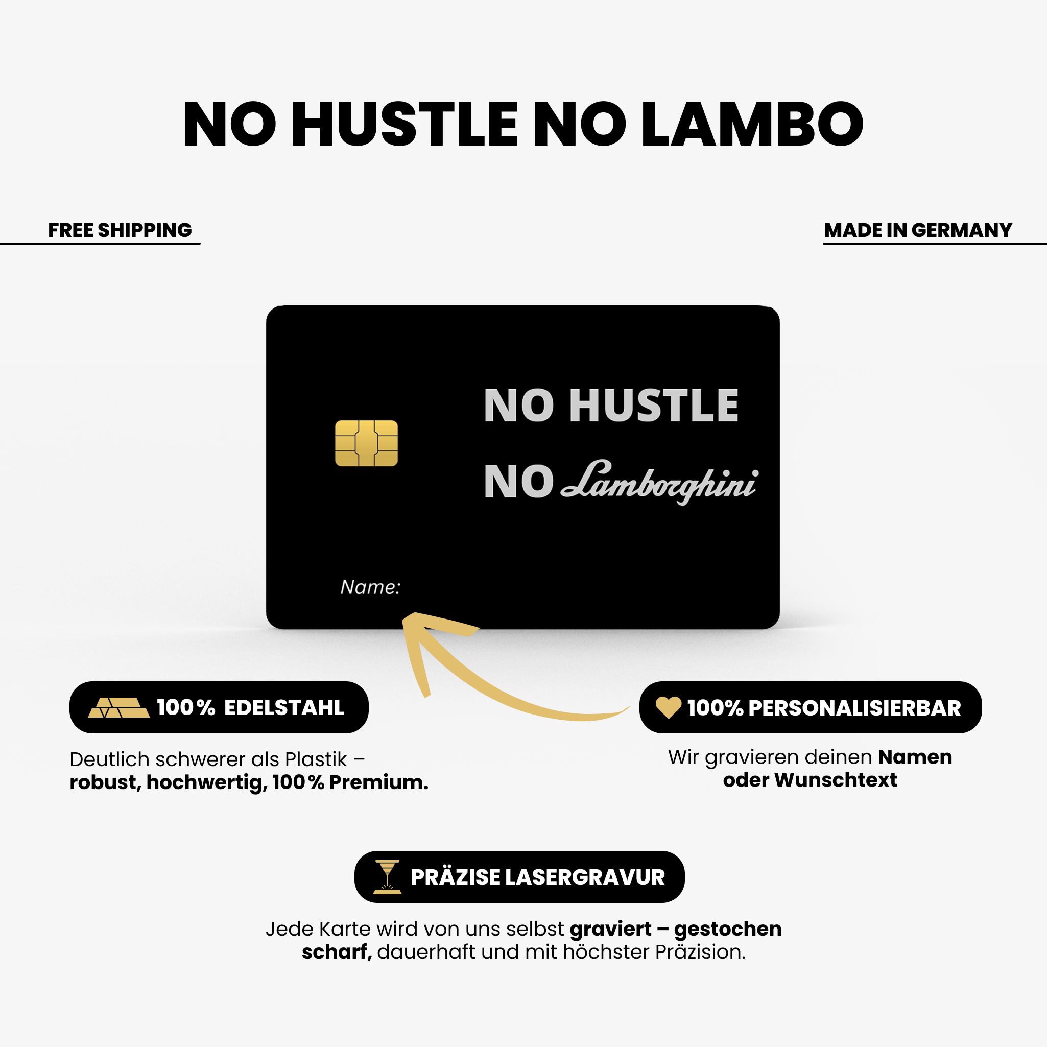 No Hustle No Lambo