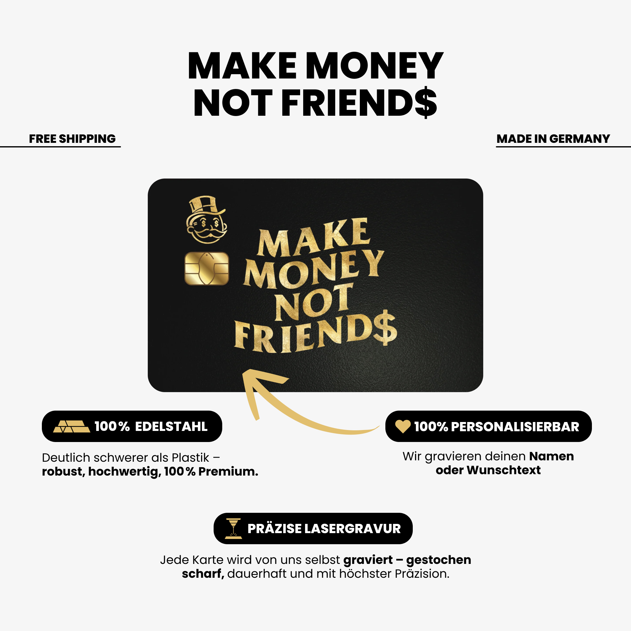 Make Money - Not Friends