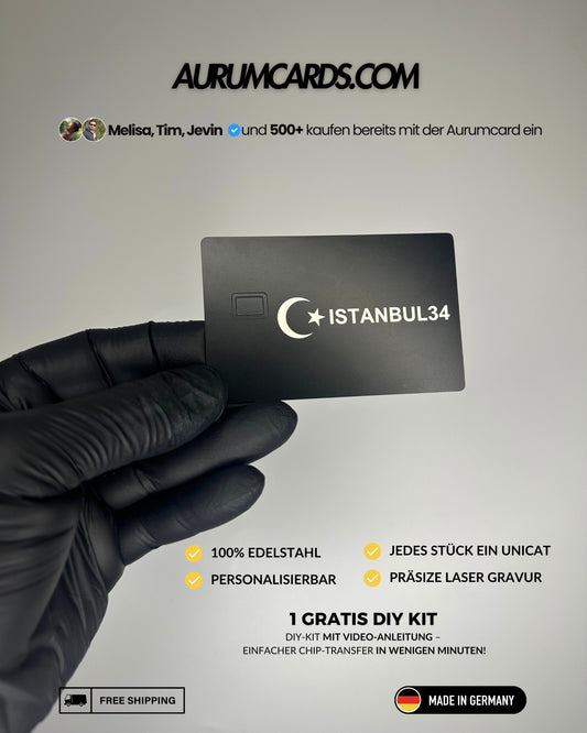 AurumCard - Türkische Kennzeichen